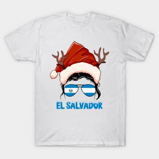 El Salvador girl, Salvadoran Christmas gift , Regalo Navidad El Salvador T-Shirt